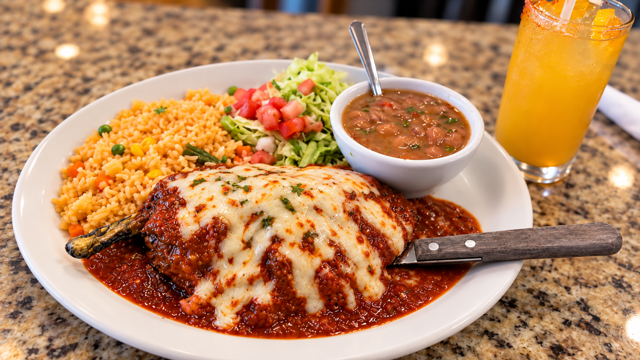 Chicken Fajita Rellenos.