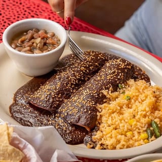 Chicken Fajita Enchiladas