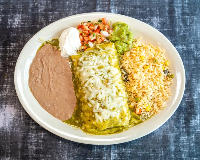 Ground Beef Burrito.