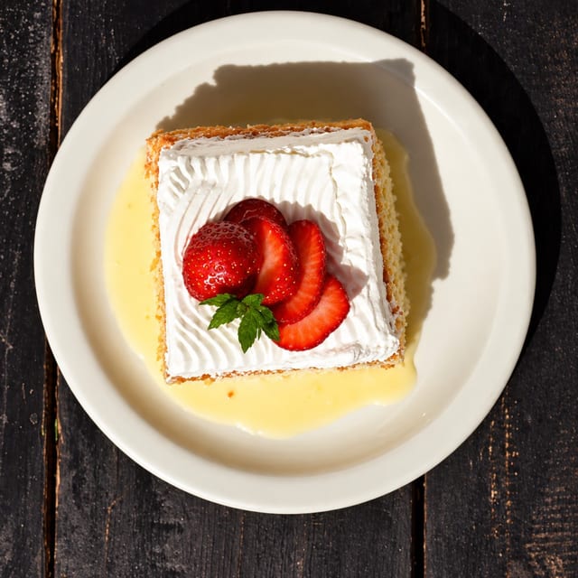 Tres Leches Cake.