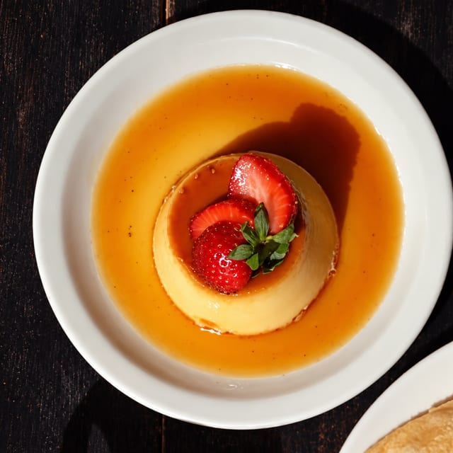 Flan.